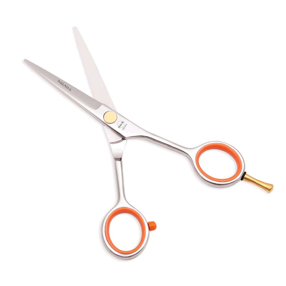 Professional Hair 4'' 5'' 5.5'' AQIABI Japan 440C Hairdressing Barber Cutting Shears Thinning Scissors A1017 H260303