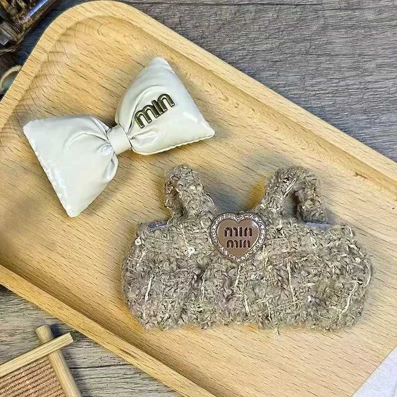 High-End Heart Plaid Camisole Set with Bow for 15-17cm V1/V2/V3 Labubu Dolls DIY Outfit AccessoriesT260304