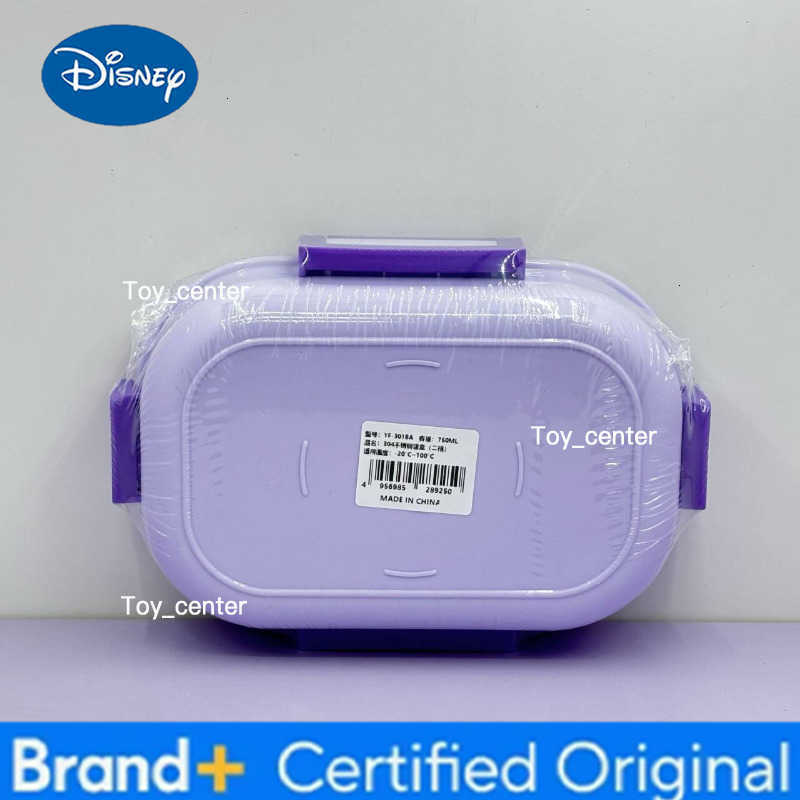 Disney Stitch Lunch Box with Spoon Cartoon Stainless Steel Bento Boxes Student Portable Food Container School Outdoor Picnic Box H260304