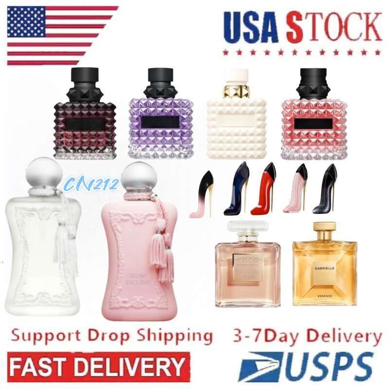 US Warehouse 3-7day Girl Cologne High quality Luxury brand Women Perfume delina valaya born roma intense cologne Sexy Lady good smell long time lasting Fragrance Fast