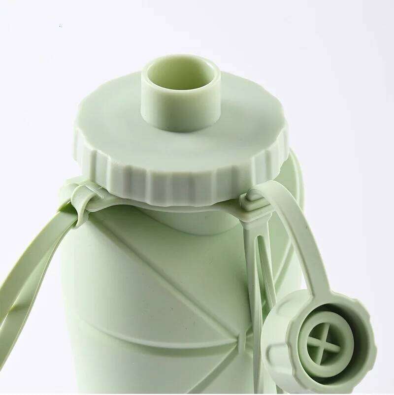 New Creative Silicone Folding Outdoor Portable and Scalable Sports Bottle Travel Water Handy Cup S260303 bdc