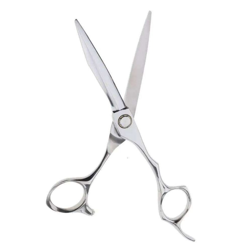 Ergonomic Hair Cutting Scissors Professional Shears Silver Hairdressing Accessories for Salon and Home Use H260303