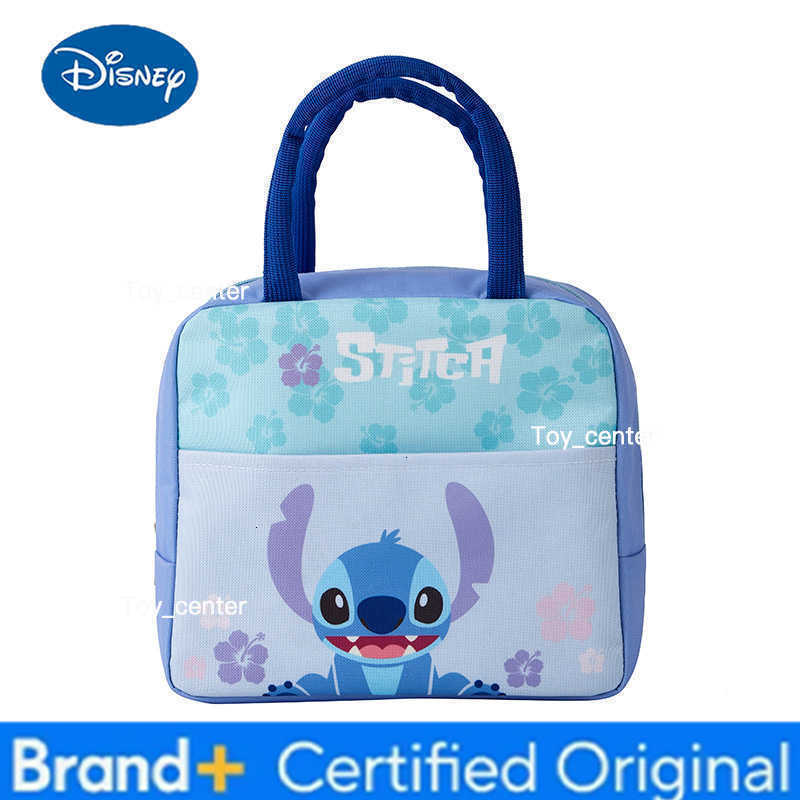 Cute Disney Lotso Thermal Lunchbox Bag Cartoon Camping Picnic Bag Student School Waterproof Oxford Cloth with Lunch Bag Gift H260304