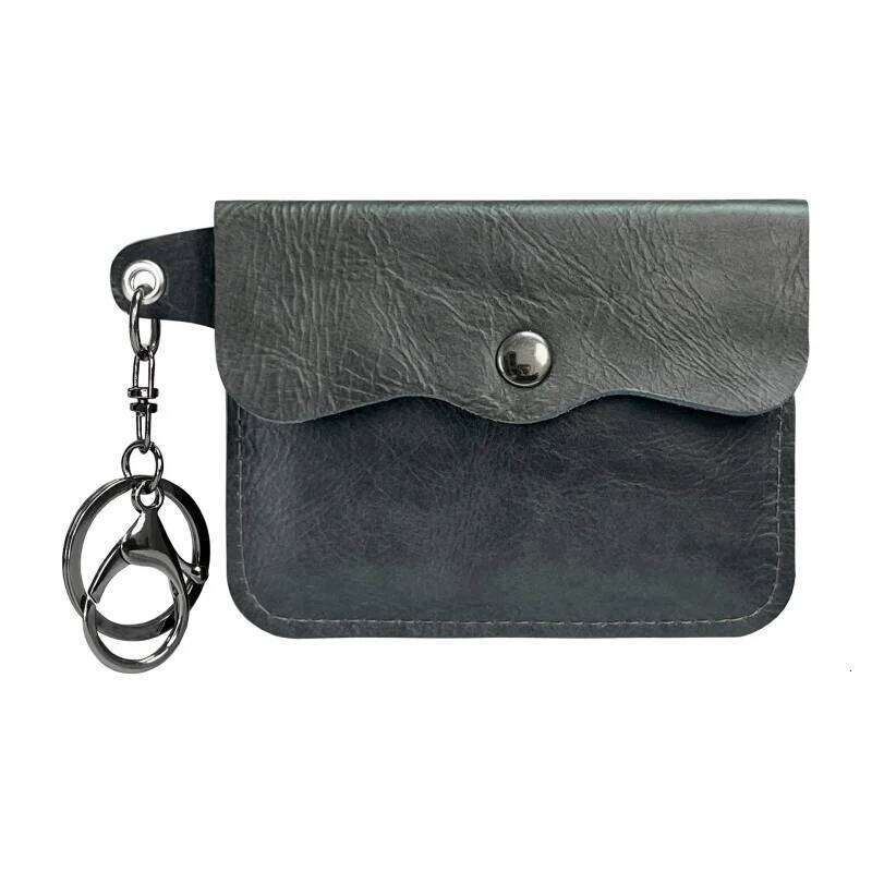 New Cow Leather Men's And Women's Bag Coin Purse Slim Credit Card ID Holder Wallet For Men and Women Pocket C260304