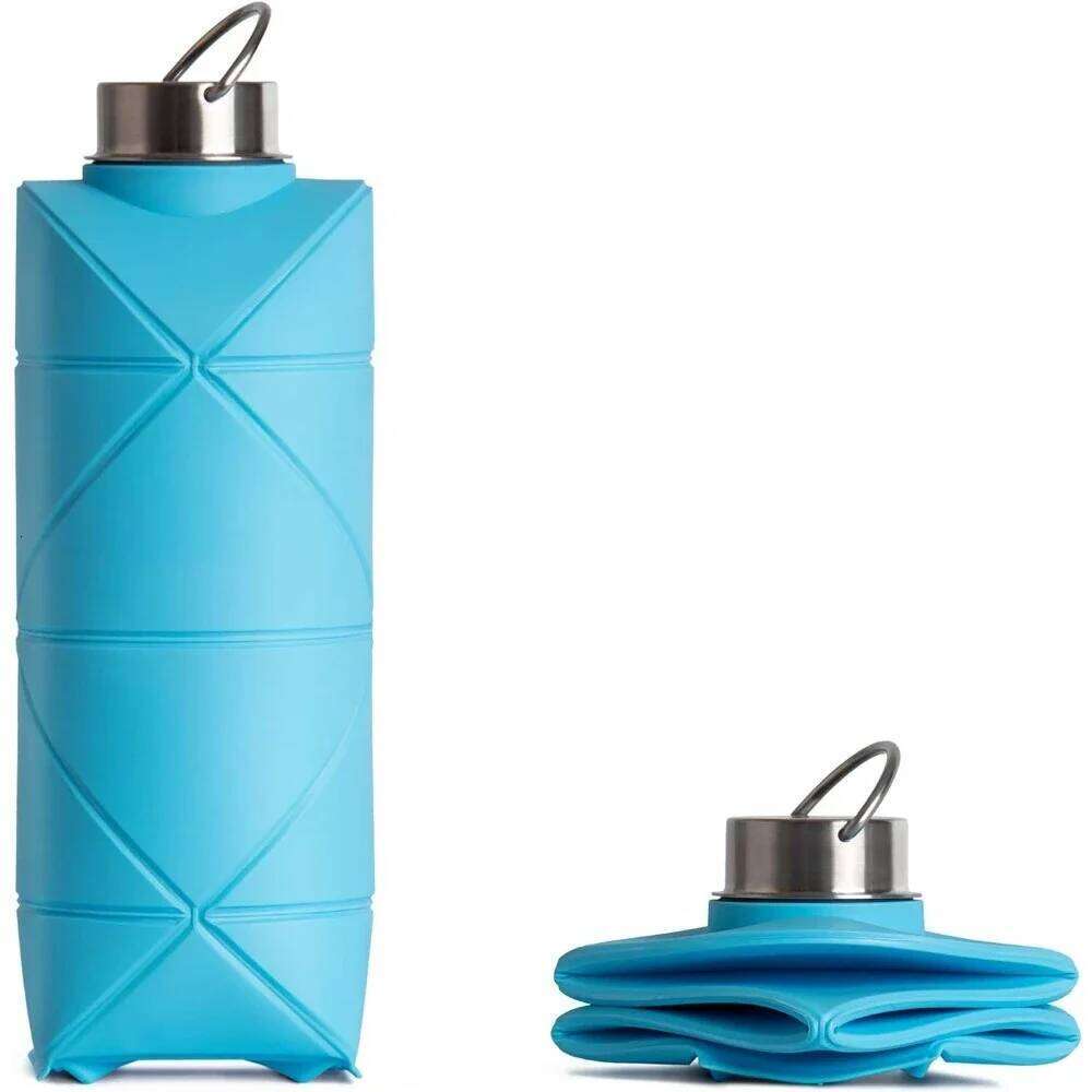 Bottle Portable Creative Silicone Folding Water Cup For Camping Hiking And Traveling S260303