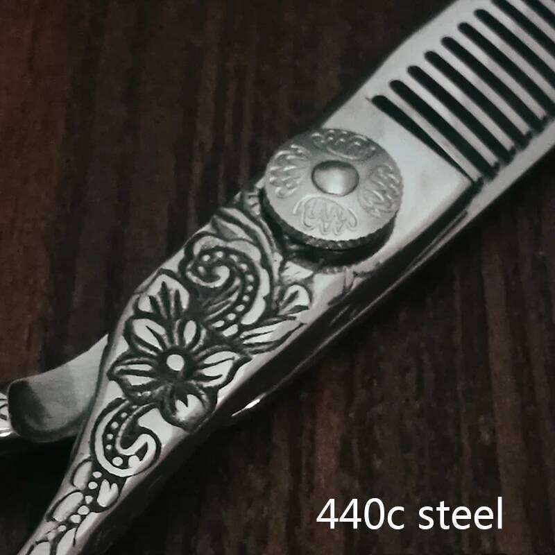 Titan 6.0 inch hairdressing hairdress professional barber hair scissors jappan 440c steel H260303