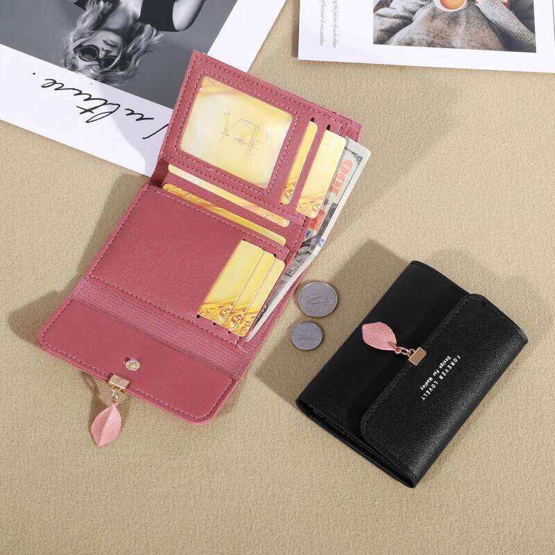 Trifold Clutch Coin Purse, Minimalist Credit Card Holder, Women's Casual Wallet C260304