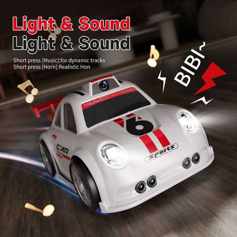 2026 New C6 RC Drift with Dual Mode Lights Sound Camera Screen Control Car Smart Induction Following Children's Toys Gift Z260303