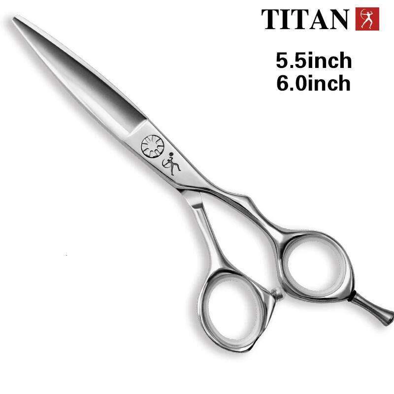 Titan high quality cutting scissors beard ball screw hand made sharp VG10 steel hair H260303