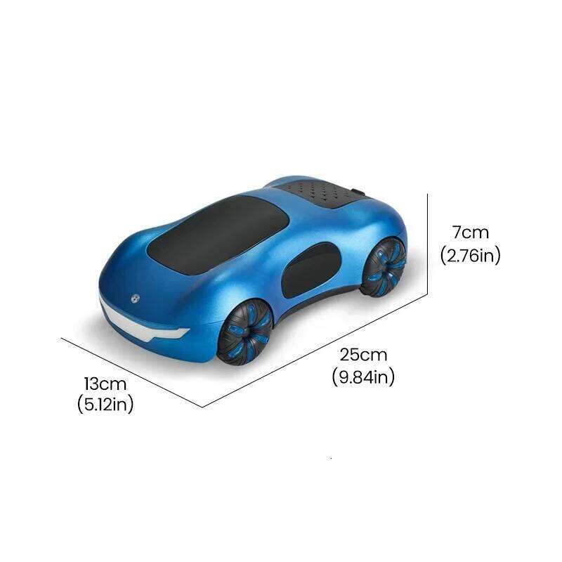 2.4G 1/18 RC Toy with Spray Light Kids Light-Controlled Watch Stunt Drift Car Remote Control Toys for Boys Z260303