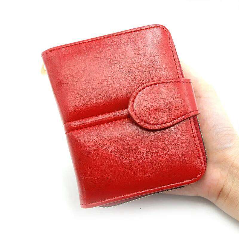 Women's Leather Wallet For Credit Card Female Coin Purse Fashion Clutch bag Zipper small wallet Women Wallets cartera mujer C260304