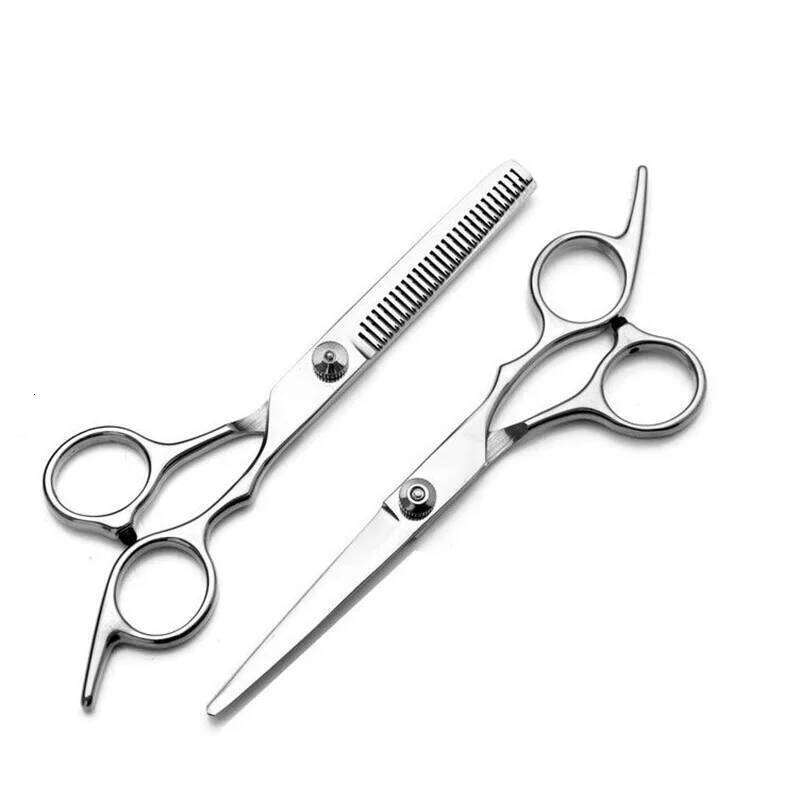Stainless Steel Pet Dogs Gromming Scissors Shears Sharp Edge Animals Cat Hair Barber Cutting Tools 17.5cm H260303