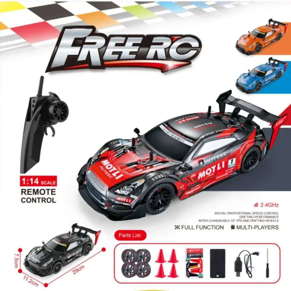 Rhino GTR V2 2.4G 4WD Off-Road Drift Racing RC Car for Kids - Electronic Hobby Toy Z260303