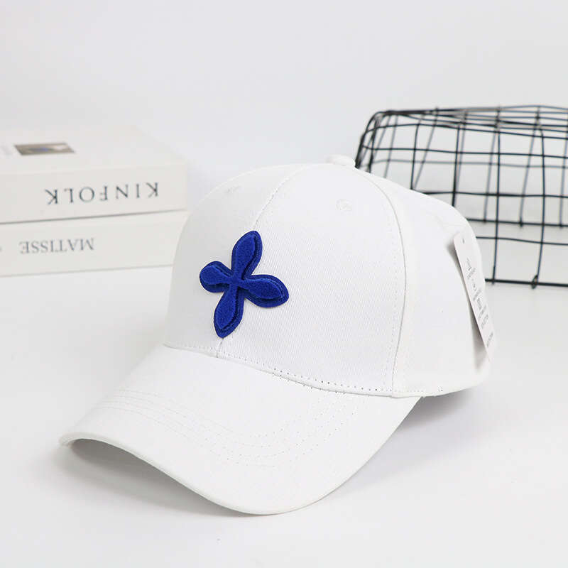 Baseball Cap Casquette Luxe Four Leaf Clover Women 3D Embroidered Cotton Holiday Polo Cap Fashion Casual City Walks Coffee Dates Sun Protection Hat
