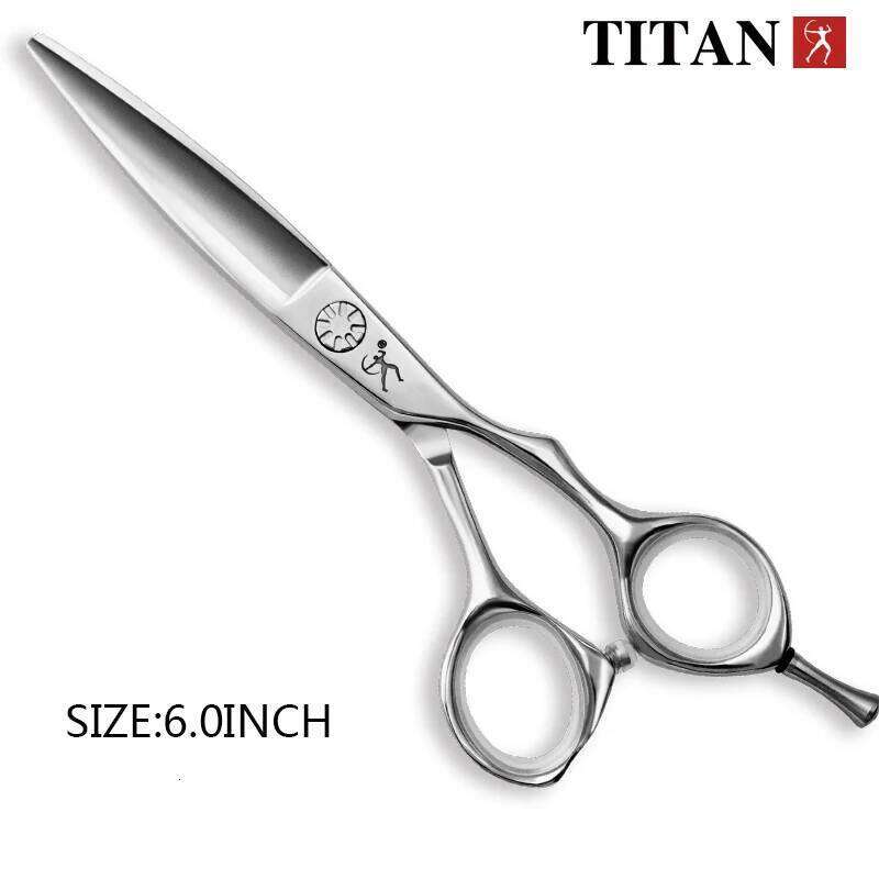 Titan professional barber tool beard ball screw hand made sharp VG10 steel hair cutting slicing scissors H260303