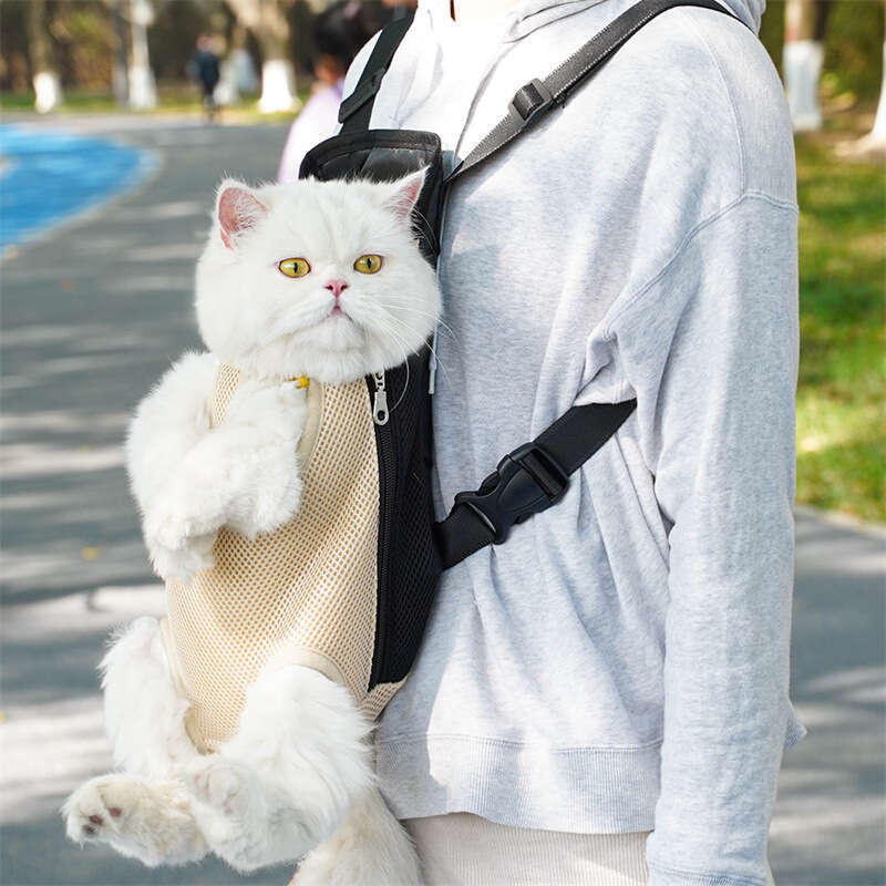 Famous brand Factory Direct Chest Outdoor Dog Mesh Breathable Comfortable Cat Backpack Pet Bag pupakaIK