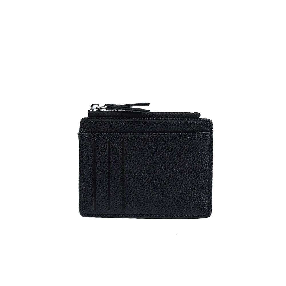 Zipper Holder - Textured Wallet with Card Slots & Cash Pocket, Slim Design, Multi-Functional Organizer for /Cards/Coins C260304