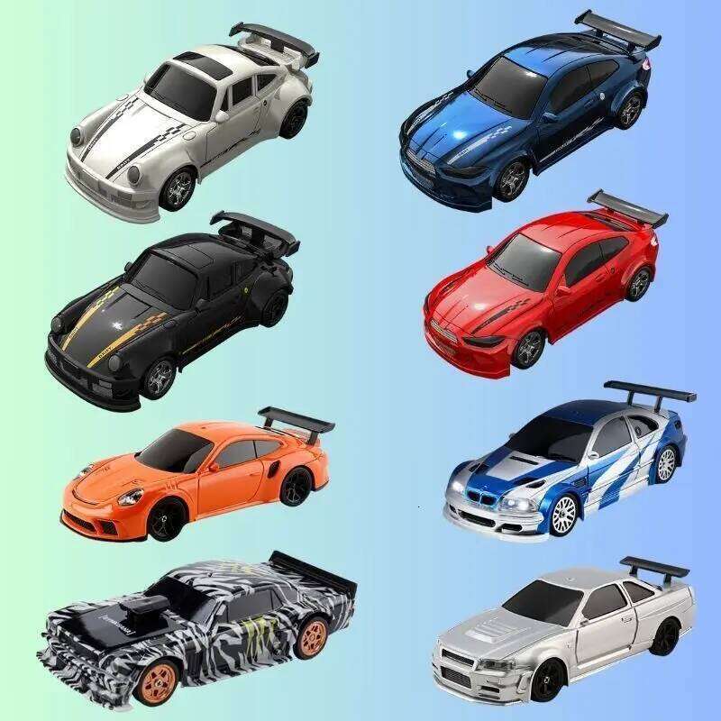 2025 best-seller 1:64 1:43 drift four-wheel remote control car, full-scale desktop racing toy, children gift Z260303