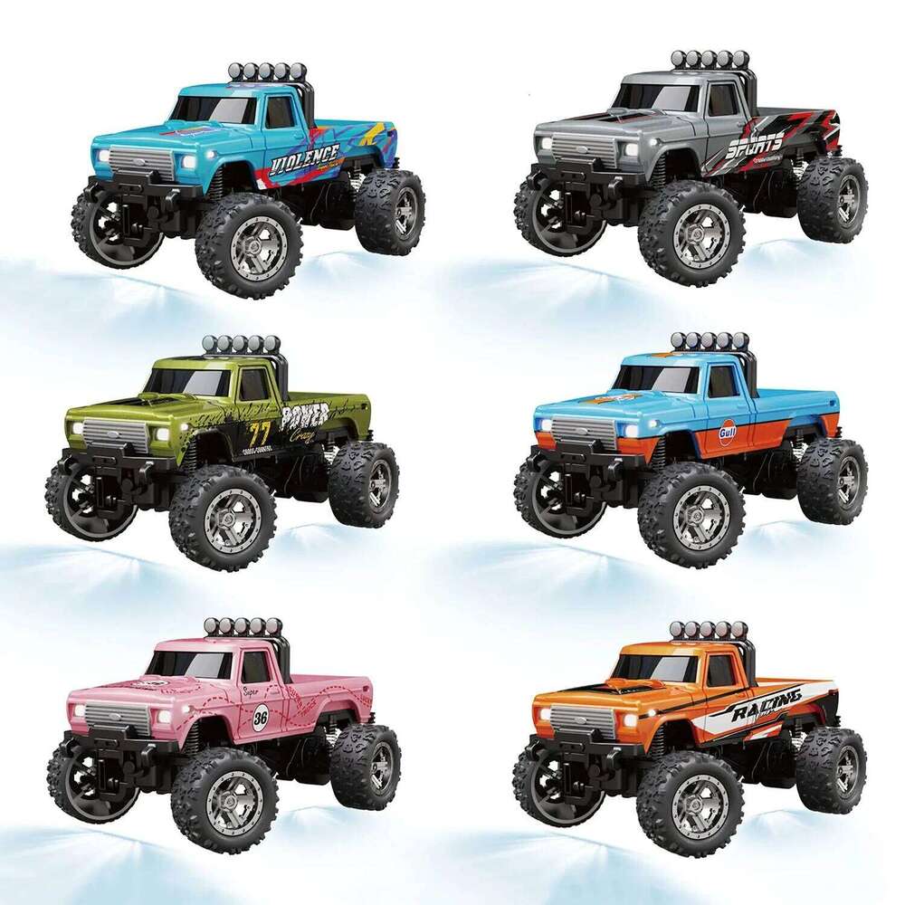 1/64 RC Off-road Climbing Alloy 2.4G Radio Mini Remote Control Car Model Toy Gift Z260303