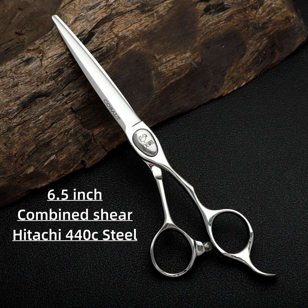 6.0-6.5 inch Professional Hairdressing Scissors, Japanese 440c Steel Hair Cutting Machine, Salon High Quality Barber Accessories H260303