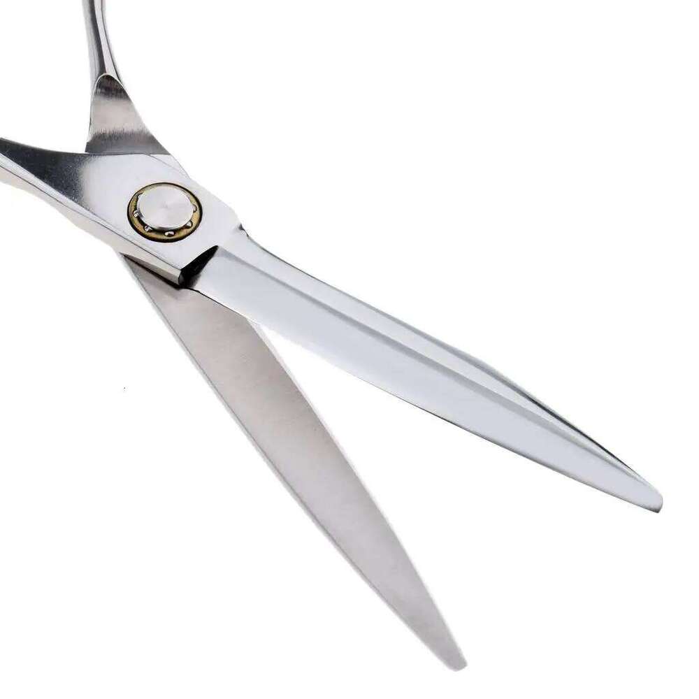 Ergonomic Hair Cutting Scissors Professional Shears Silver Hairdressing Accessories for Salon and Home Use H260303