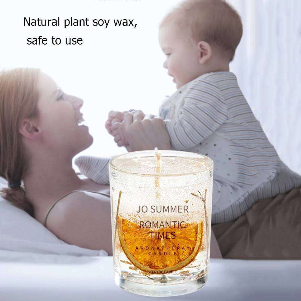 Scented Wax Candle Smokeless Aromatic Soybean Candles Aromatherapy Wedding Birthday Party Gift Christmas Home Decoration W260304