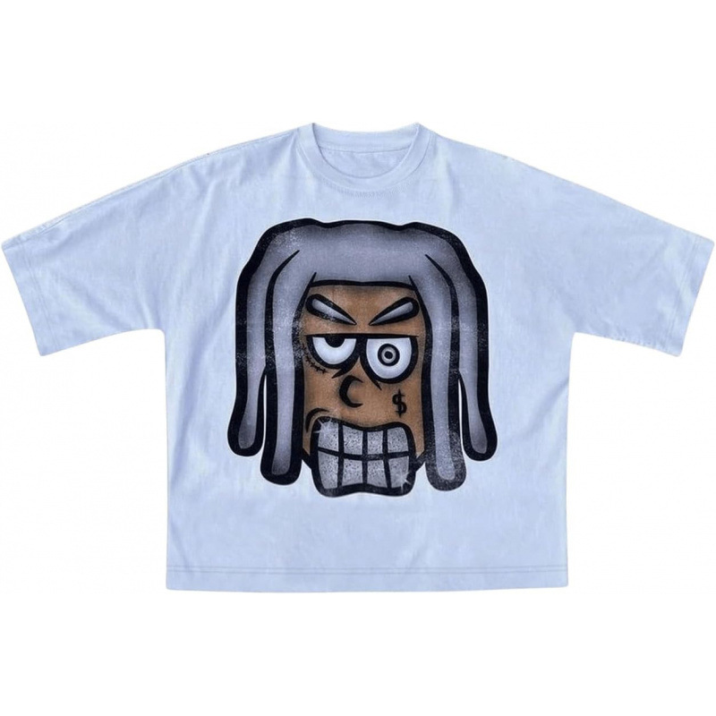 Men's T Shirts Vintage Hip-hop Figures T-Shirts Rock Summer Luxury Y2K Classic Fashion Style Top Tees