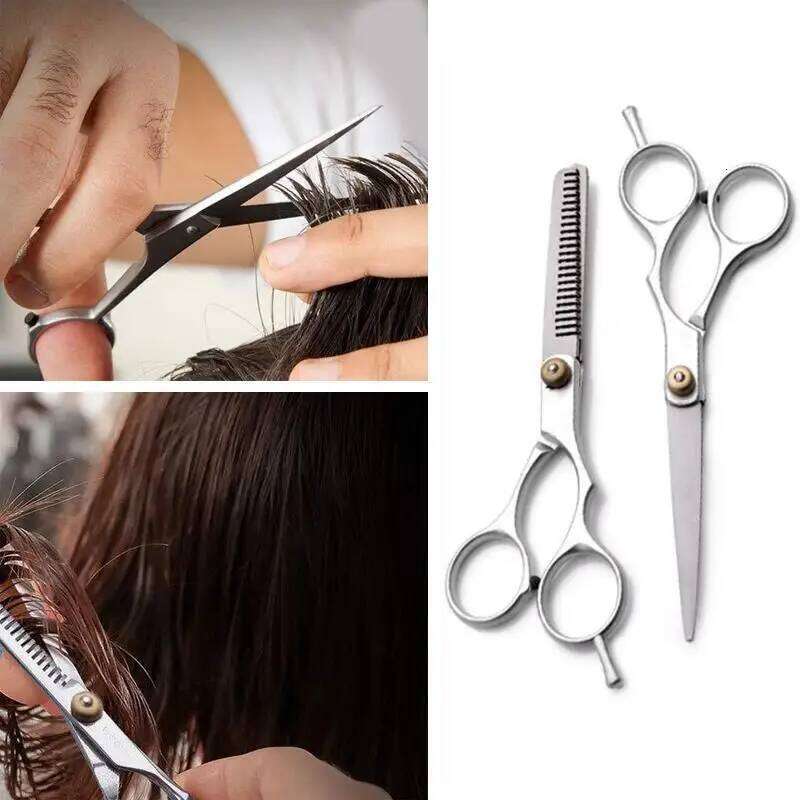 Barber Hairdressing Item Cutting Supplies Salon Flat Tooth Hair Styling Tools Small Scissor H260303
