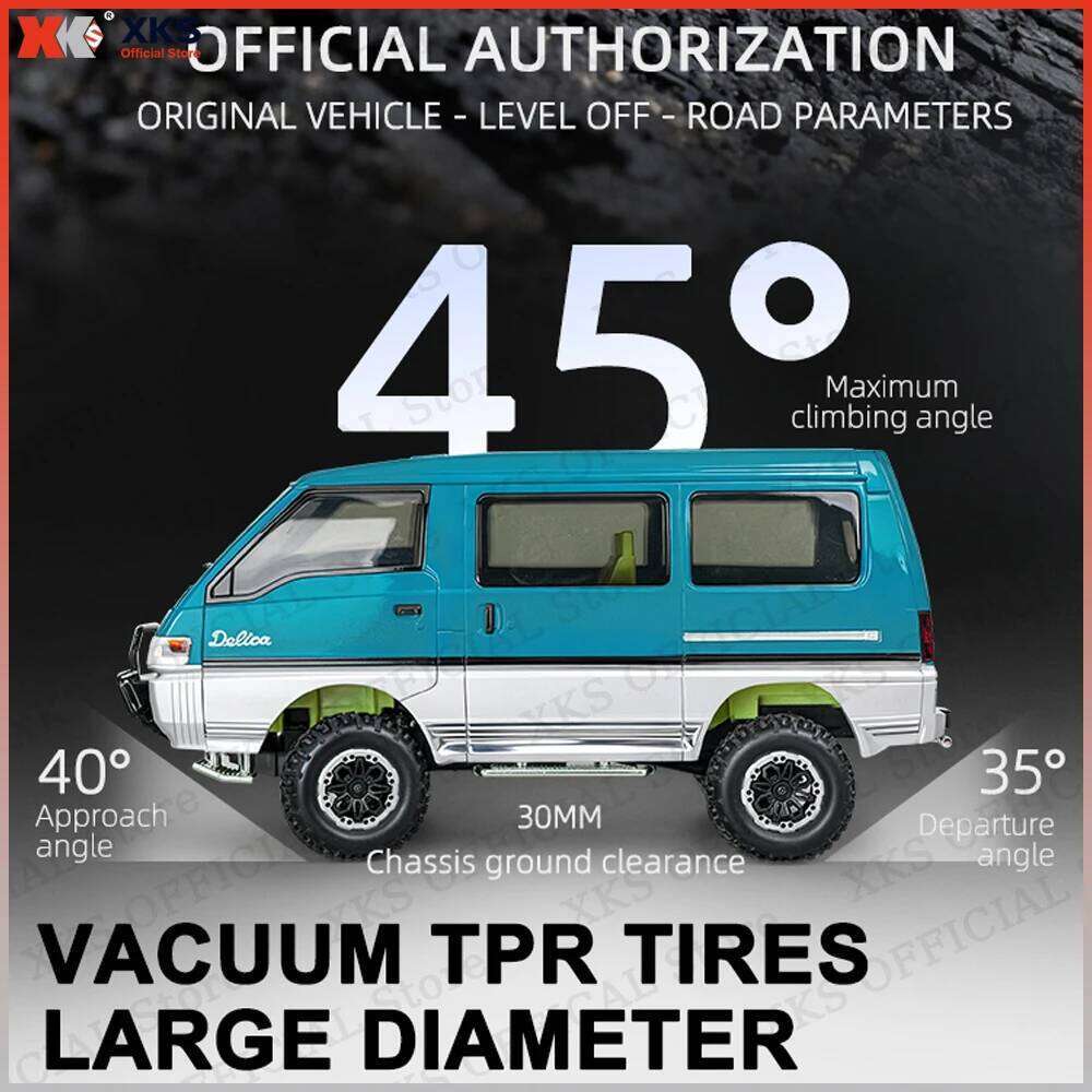 XKS LDRC LD1296 1/12 Scale 2-Speed Transmission Electric RC Off-Road Rock Crawler 2.4G Remote Control LED Light Toy Gift for Boy Z260303