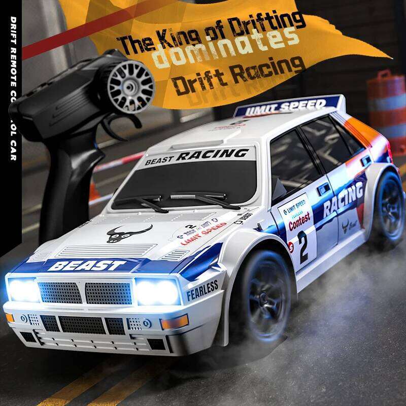 2025 4WD RC Car 1:24 Scale Four-wheel Drive Drift With Two Speed Settings 20 km/h LED Light Children Toys Rechargeable SG204PRO Z260303