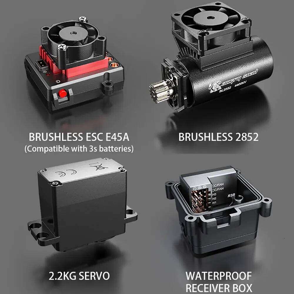 MJX 1/14 Hyper Go 14209 14210 V2.0 Remote Control Splash-Waterproof High-Speed Brushless RC Hobby Car Dual Wheels Off-Road Truck Z260303