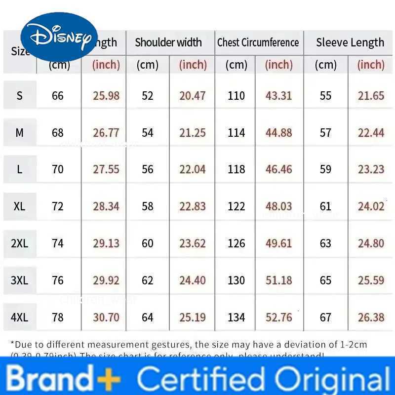 Disney 2026 Autumn/winter Mickey Pattern Pure Cotton Hoodie Parent-child Suit One Piece Unisex Keep Warm High Quality Causal Top H2603041