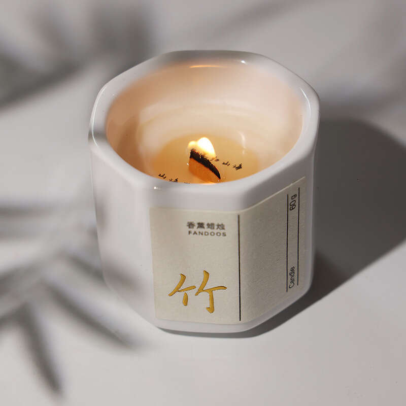 Aromatherapy Candle Niche High-end Home Bedroom Long-lasting Incense Room Birthday Gift Romantic Hidden Poetry Fragrance W260304
