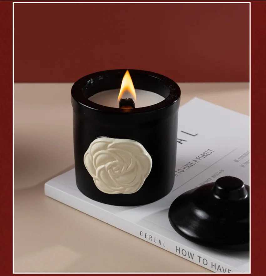 Candle Cup DIY Container Elegant Aromatherapy Candle Holder for Festival GiftsT260304