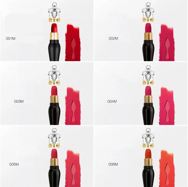 Black Tube Scepter Lipstick Velvet Matte 3.8g Rouge Lip Colour Matte Lipstick Long Lasting Lip Stain Tint Cosmetic Makeup Maquillage