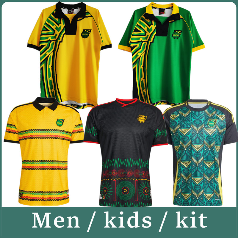 2026 2027 Jamaica national football soccer jerseys 26 27 BAILEY ANTONIO REID shirt NICHOLSON MORRISON LOWE Men 1998 Retro Football Uniform S-4XL