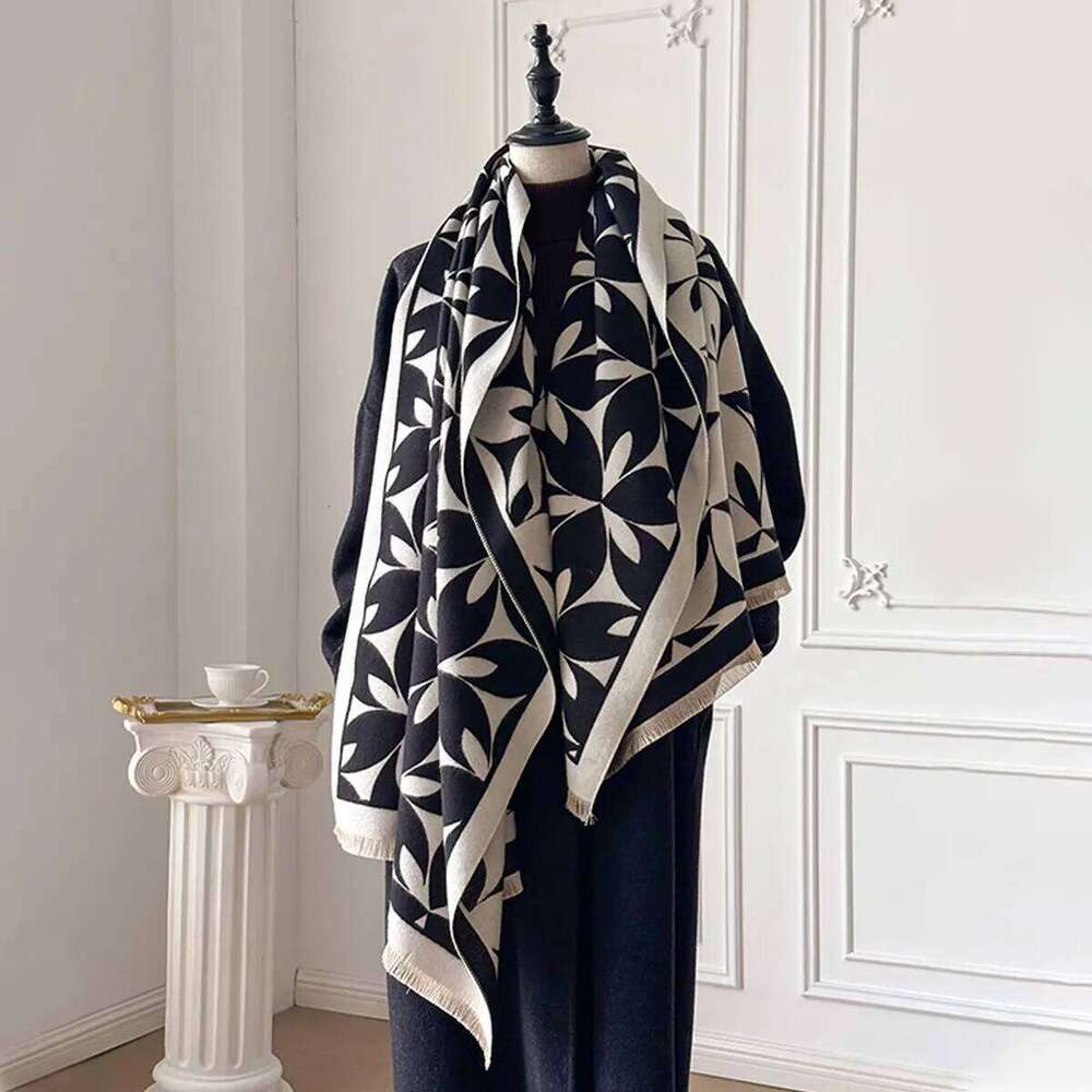 Winter Warm Cashmere Scarf for Women Luxury Pashmina Blanket Thick Shawl Wrap Neckerchief Fashion Bufanda Echarpe Poncho 2025 XJ260304