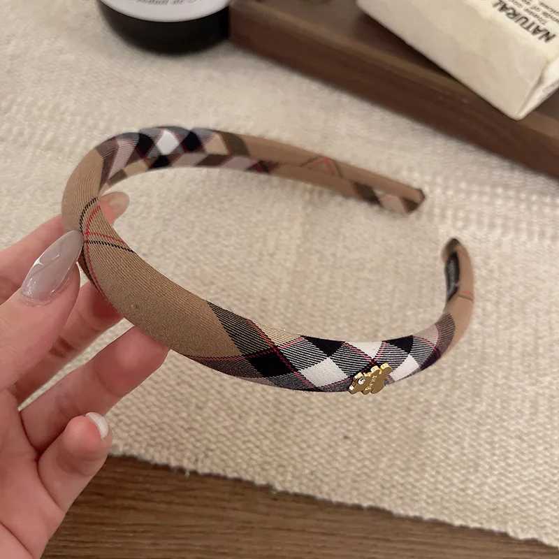 1 Autumn and winter college-style hair band for women fashionable and versatile high head band for pressing hair H260304 - view 5
