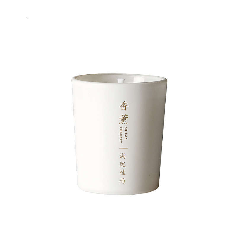 Candle with Human Fireworks New Chinese Style Artistic Atmosphere Bedroom Festival Soybean Gift Long-lasting Fragrance W260304
