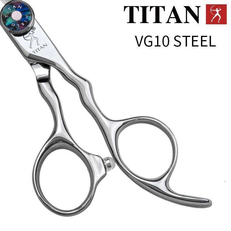 TITAN professional barber hairdressing cutting thinning shear salon hair tool high-end cut scissors 6inch H260303