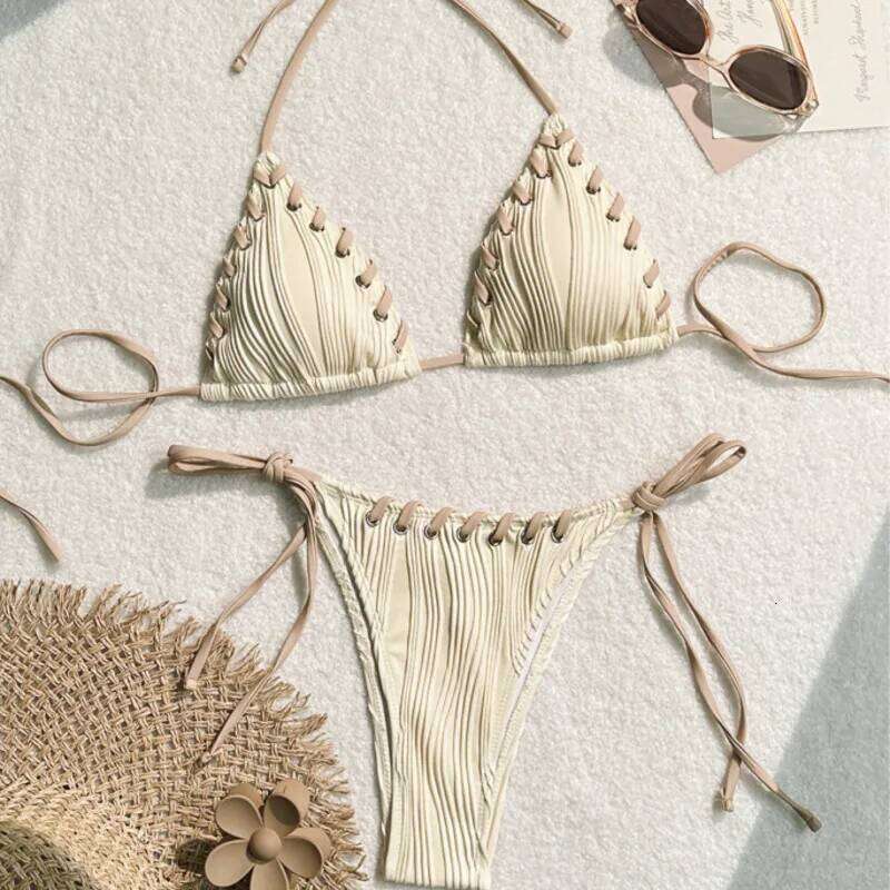 New Sexy Bikinis Pink Swimsuits Women Swimwear Push Up Female Beach Swimming Wear Bathing Suit Brazilian Bikini Set Pool Bather Y260303