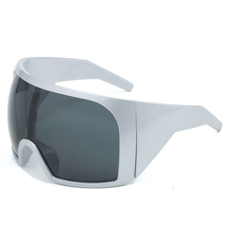 Large Frame Wrap-Around For Women And Men Futuristic Technology Integrated Eye Protection Sunglasses Liuyuemoshang - view 7
