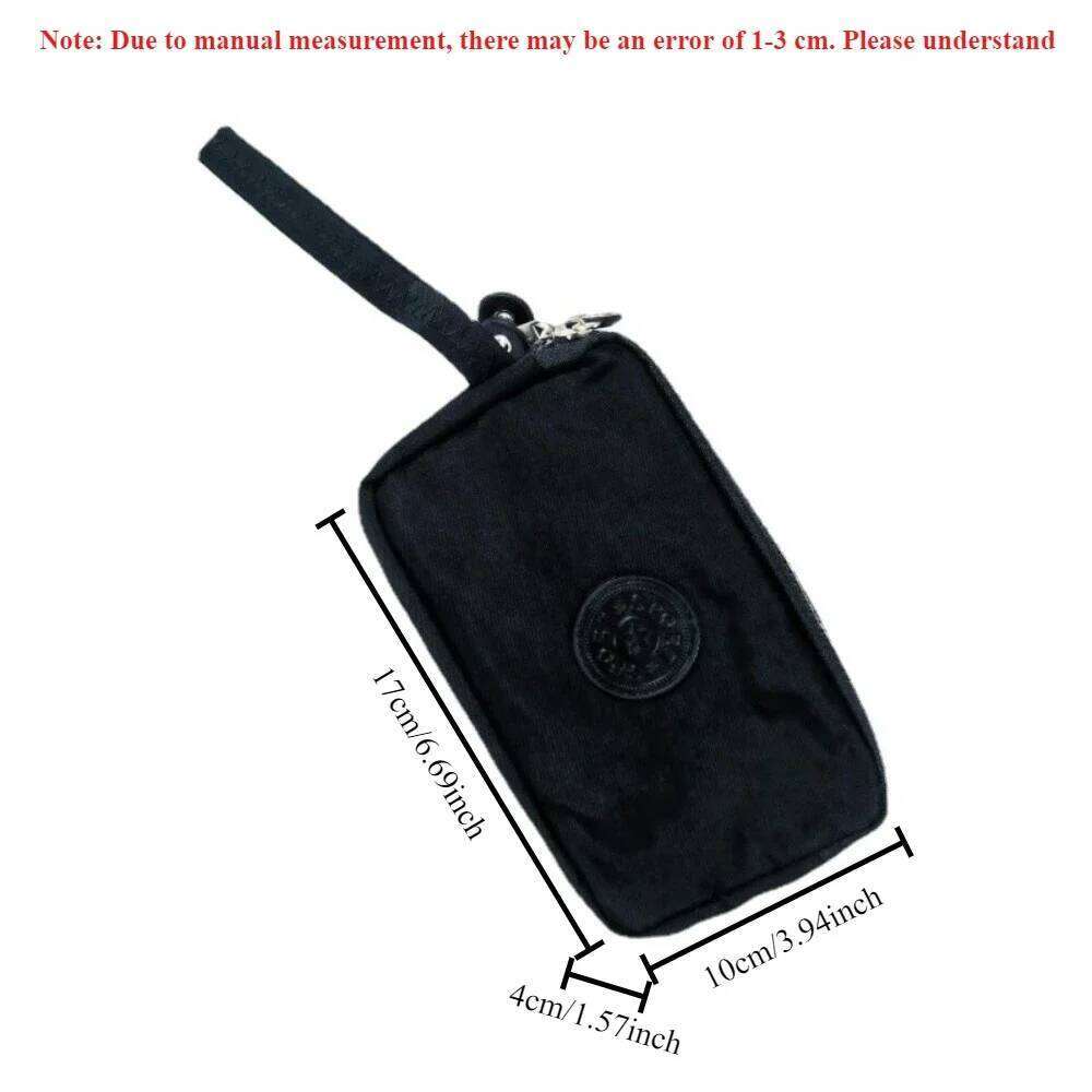 Three Zipper Solid Color Letter Printing Large Capacity Wearable Purse 2025 Fashion Clutch Wallets for Women C260304