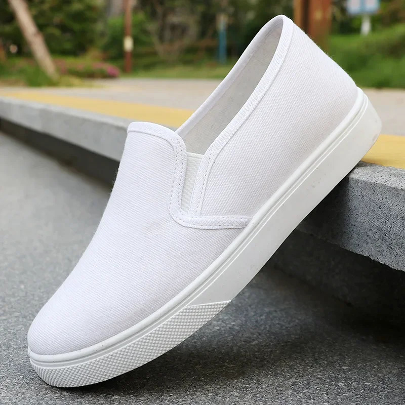 Womens Shoes Summer Breathable Traditional Cloth Shoes Non Slip White 260305
