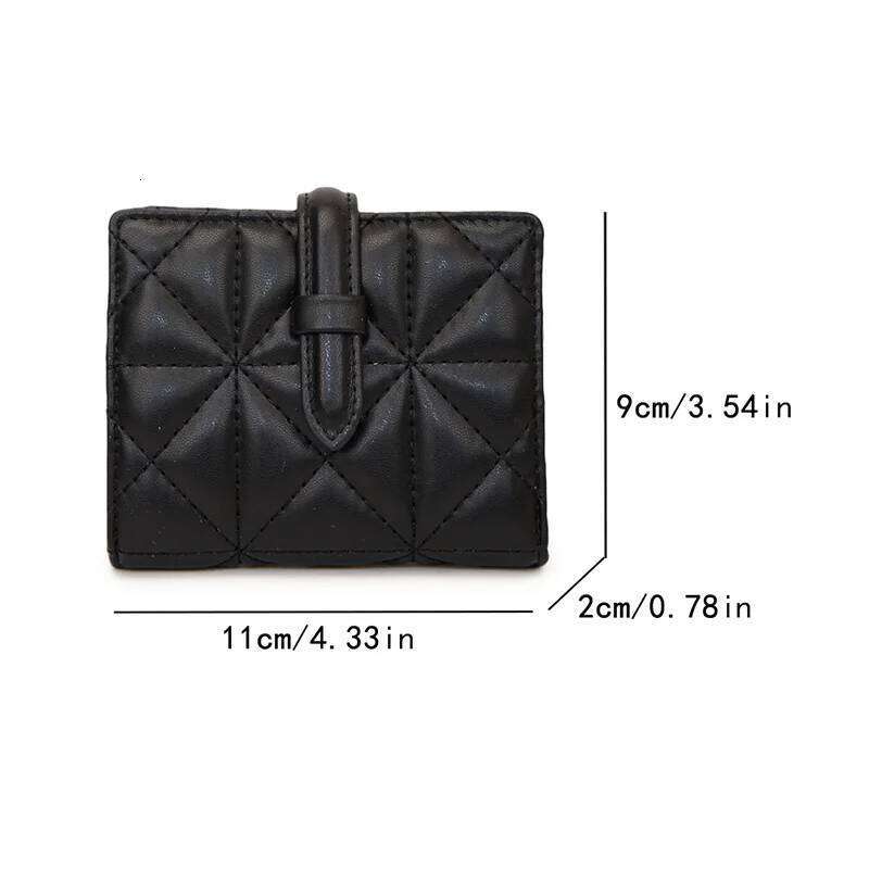 Luxury Design Wallets for Women Multi-Function Holder PU Leather Female Small Card Bag Short Women's Purse C260304