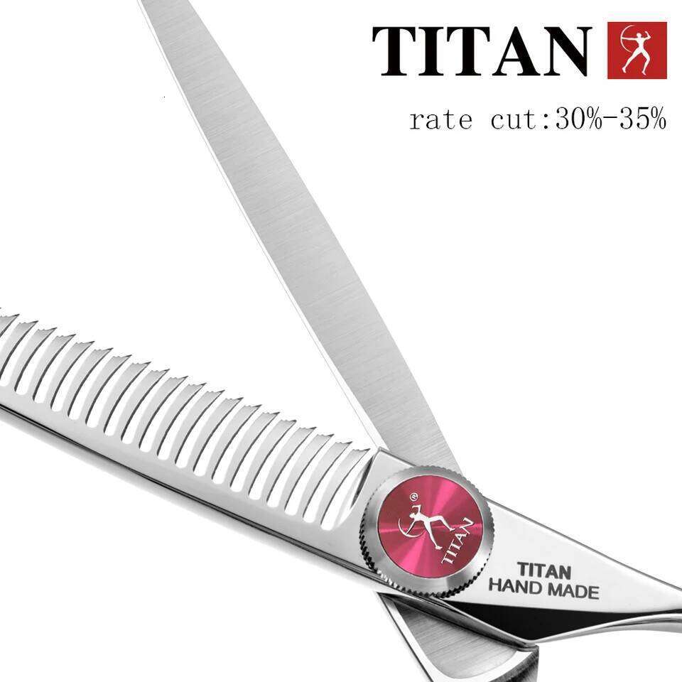 TITAN professional hairdresser barber scissors hair cutting thinning set of 5.5/6.0/6.5.7.0inch japan440c steel H260303