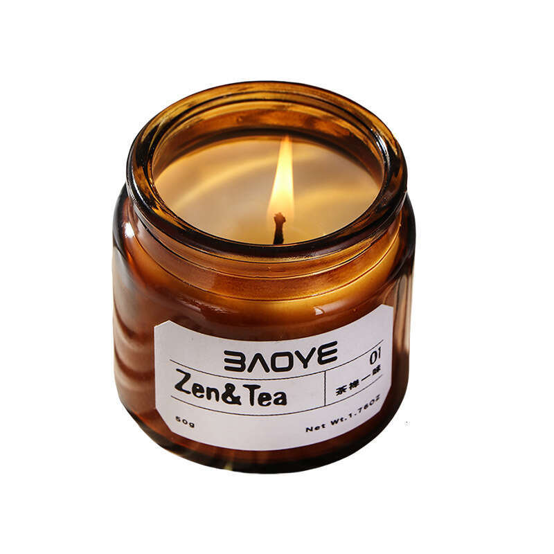 Aromatherapy Series Plant Soy Wax Tea Scent Indoor Decoration Diffuser Fragrance Candle Niche High-end Manufacturer W260304