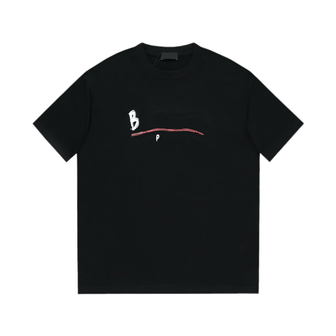 L57 Designer Men's Letter Print T-Shirt Couple Set Casual Crew Neck Short Sleeve Hip-Hop Style Shirt Streetwear Top