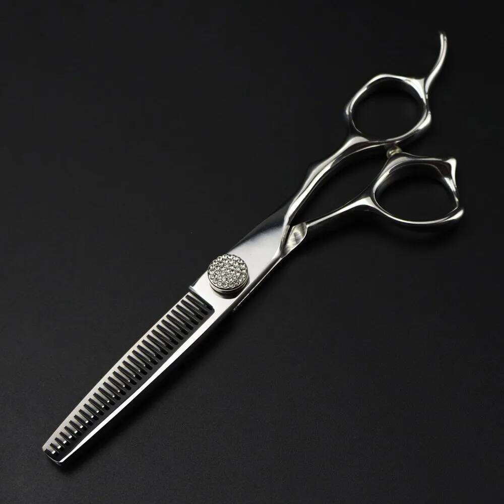 Professional JP440c steel 6 '' Bearing scissor Gem hair haircut thinning barber cutting shears hairdressing scissors H260303
