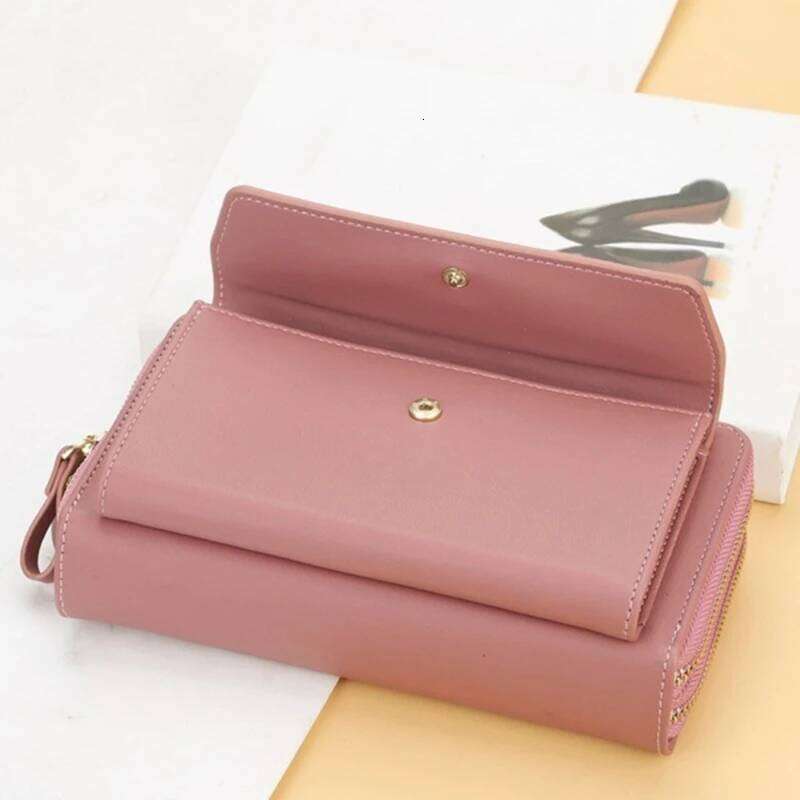 Brand Designer Wallets Women Many Departments Clutch Wallet Female Long Large Card Purse Ladies Handbag C260304